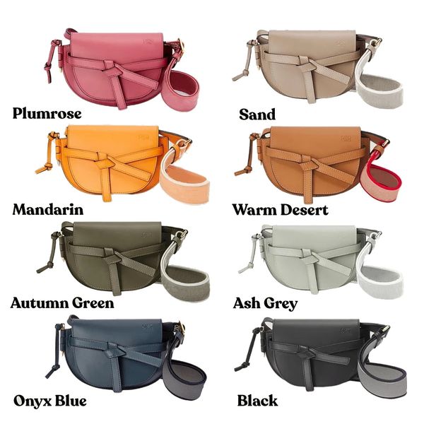 

gate dual puzzle saddle luxury designer bags womens mens mirror quality classic vintage genuine leather with shoulder straps cross body weav