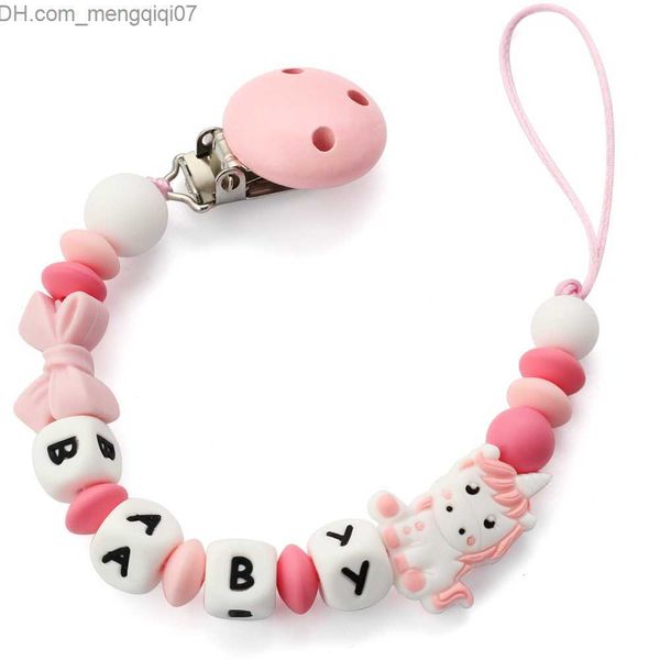 

pacifier holders clips# new diy silicone baby pacifier clip personalized name bow pacifier chain baby teeth soothing chewing toy dummy clip