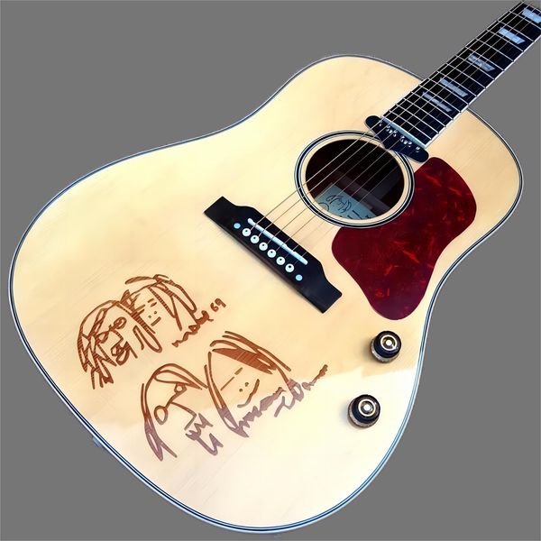 

custom shop, 41 native guitar, folk acoustic guitar, face single guitar, 20 frets 01