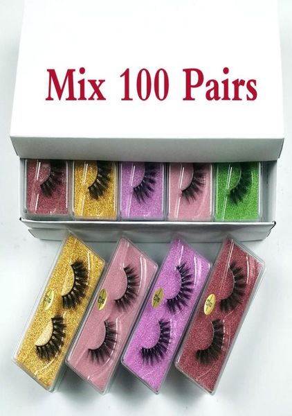 

whole eyelashes 304050100pcs 3d mink lashes natural mink eyelashes whole false makeup false lashes in bulk6195090