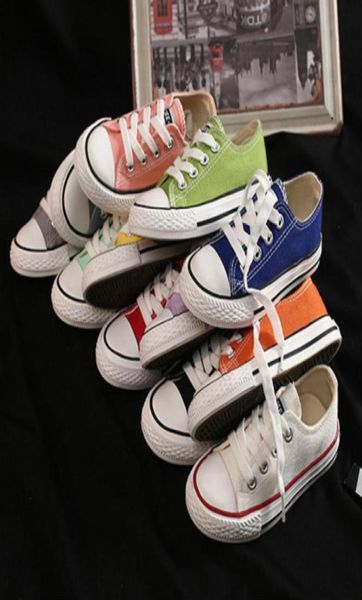 

2020 children fashion canvas shoes 2020 new arrival kids classic lowlaceup shoes boys girls casual shoes73852436113493, Black;grey