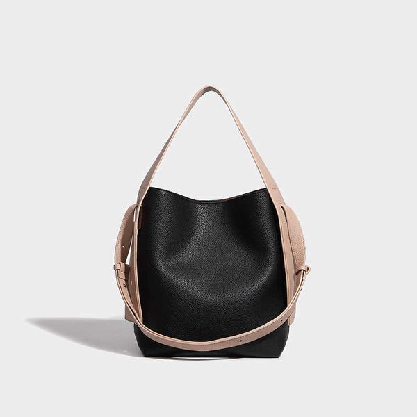 

ladies large capacity commuter bucket bag bags womens single shoulder crossbody bag hanging ears tote bag 0811