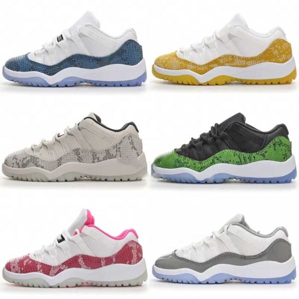 

kids basketball shoes jordon 11 boys girls low jumpman 11s running shoe children black sports sneaker yellow trainers baby kid youth toddler
