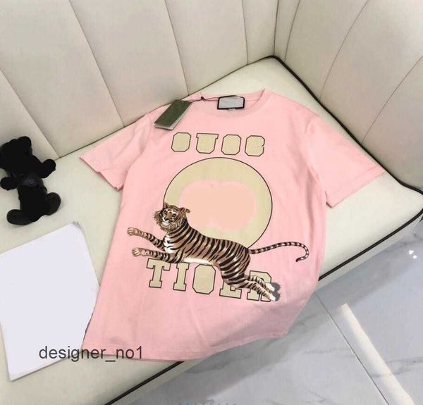 

2023 t-shirt women pure cotton letter printing stitching loose short-sleeved short-sleeved''gg''k0m4, White