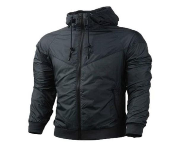 

brand designer sweatshirt hoodie fashion men jacket long sleeve autumn sports outdoor windrunner zipper windcheater coat plus size5027769, Black;brown