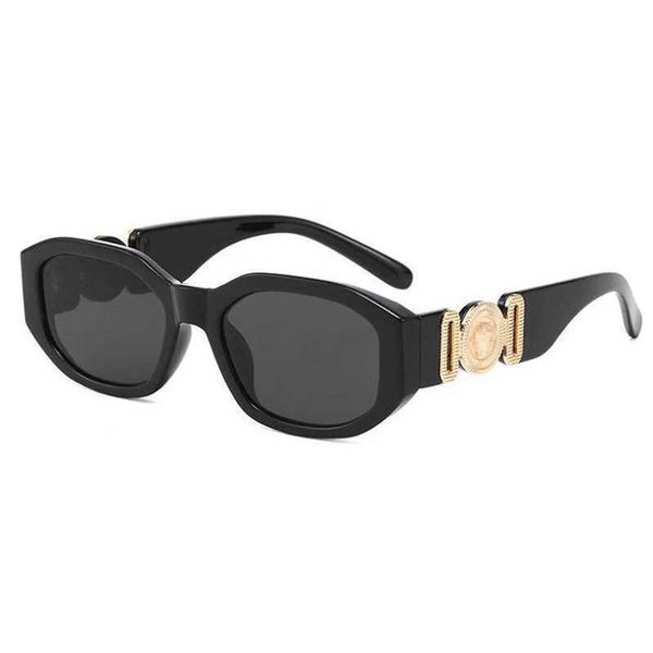 

metal hinge new box cut trend small frame glasses sunglasses, White;black
