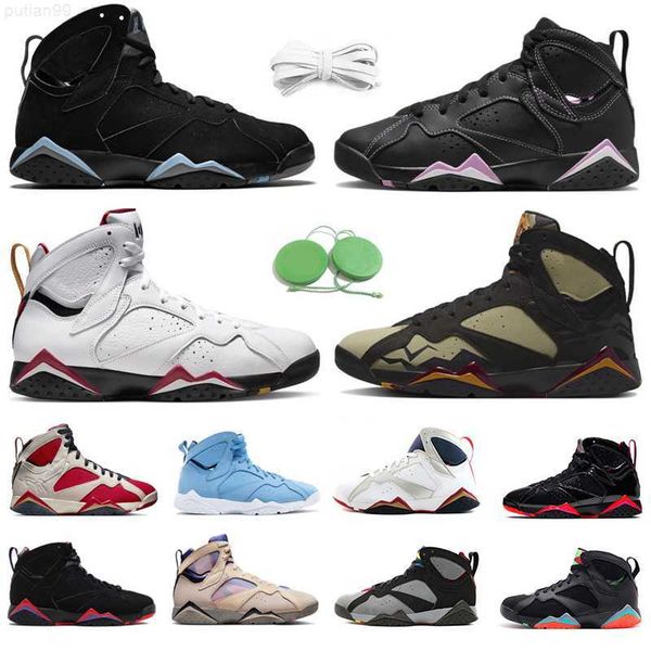 

jumpman 7 7s mens basketball shoes barely grape chambray afrobeats quai 54 sapphire olive pantone citrus bordeaux cardinal raptors men train, Black