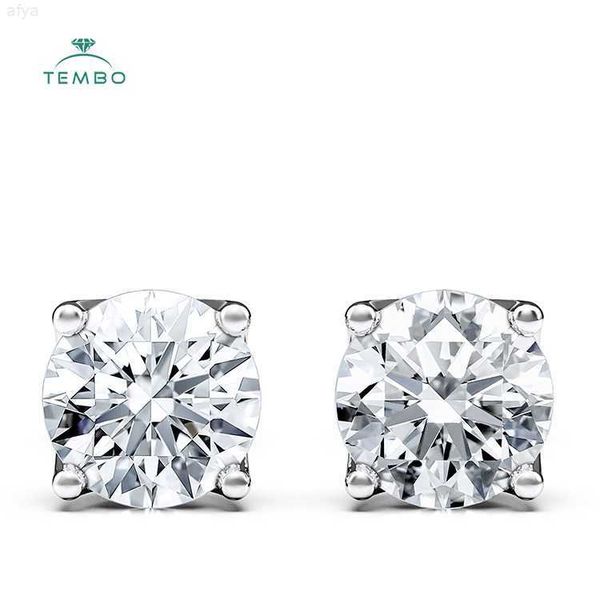 

18k white gold hpht cvd lab grown diamond stud wholesale price per carat, Golden