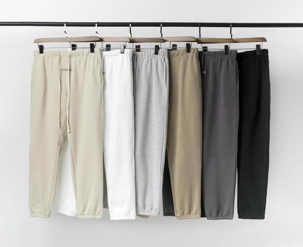 

casual sports pants high street reflective sweatpants autumn elastic waist leggings cotton pants same style for men and women9833870, Black;white