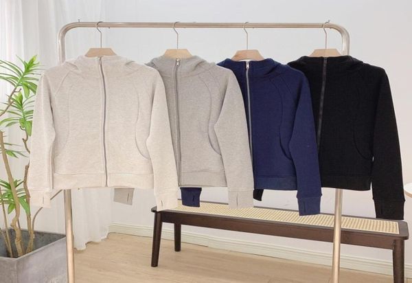 

women jackets coats girls scuba slim zipper hooded terry cotton fitness blazer casual womens sweater joggers running1216151, Black;brown