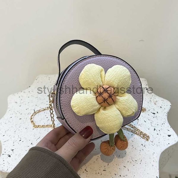 

netizen fashion fresh flower small women's 2023 autumn and winter new western style chain one shoulder tidestylishhandbagsstore