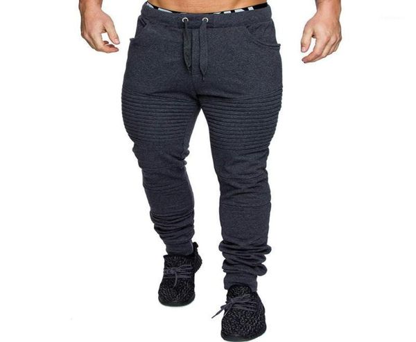 

men039s pant sports elastic waist joggers outdoor casual pants men clothing cargo trousers solid camouflage print sweatpants3930944, Black