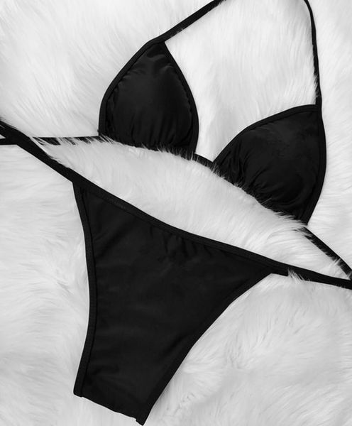 

96 styles bikini women swimwear swimsuit bandage bathing suits pad twopiece threepiece swimsuits3507611, Black