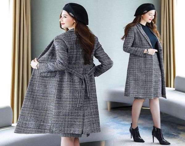 

designs winter womens two piece suits dress skirts set temperament slim wool long ladies coat jacket slim skirt twopiece9913267, White