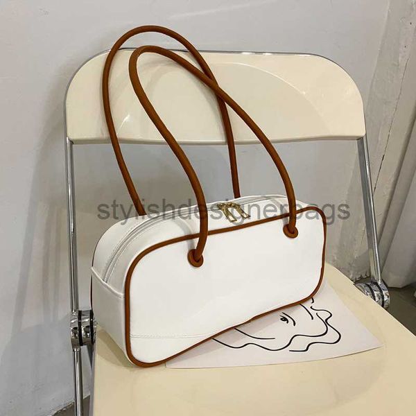 

shoulder bags french niche boston armpit pillow bag portable shoulder bag women's bag feeling small bag 2023 new trendstylishdesignerba