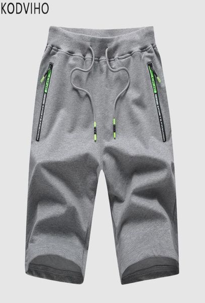 

men streetwear bermuda short mens knitted sweatpants jogger cotton sportwear shorts summer casual solid short beachwear clothing4349180, White;black