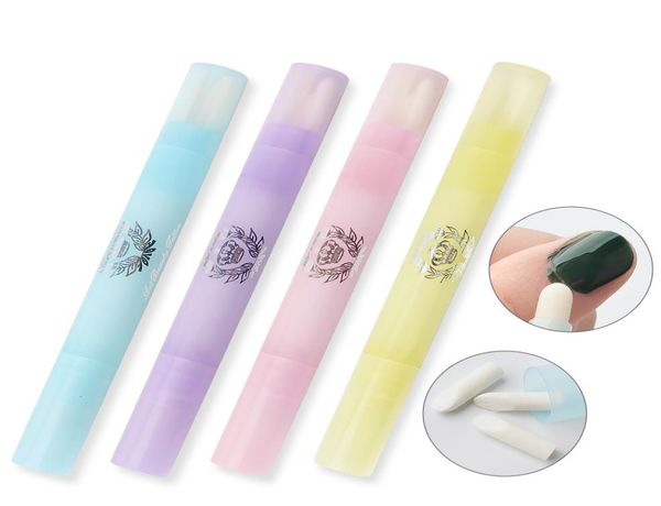 

2019 new nail art polish corrector removal pen 3pcs replacement tips cleaner erase removal mistake refillable manicure tools9943454