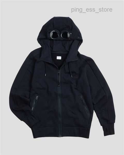 

men's hoodies & sweatshirts two googles cp mens hoodie brand hood casual long sleeve jumpers designer company sweatshirt luxury pullove, Black