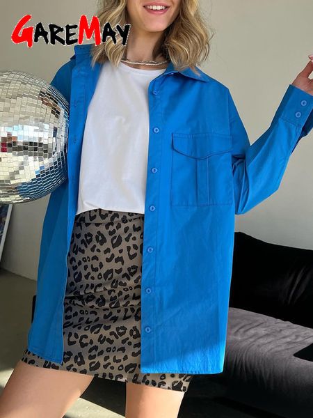 

women's blouses shirts spring women's cotton shirt 100% oversize long sleeve basic elegant women blouses vintage green shirt for w, White