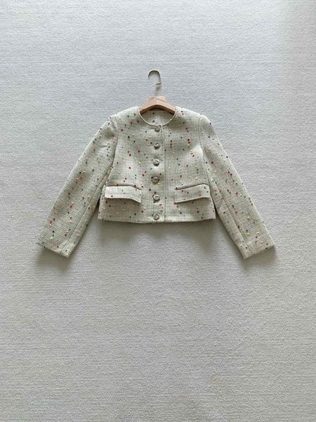 

2022 women vintage designer tweed blazer jacket coat female milan runway designer dress causal long sleeve clothing suit a60, White;black