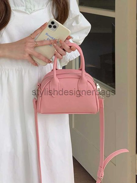 

shoulder bags korean ins new 2023 niche design boston bag women's simple and versatile handbag cross body small square bagstylishdesign