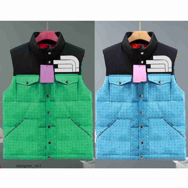 

brand mens down vests jacket fashion trend embroidery jackets couple thick warm men women downs vest puffer jacket''gg'', Black;white
