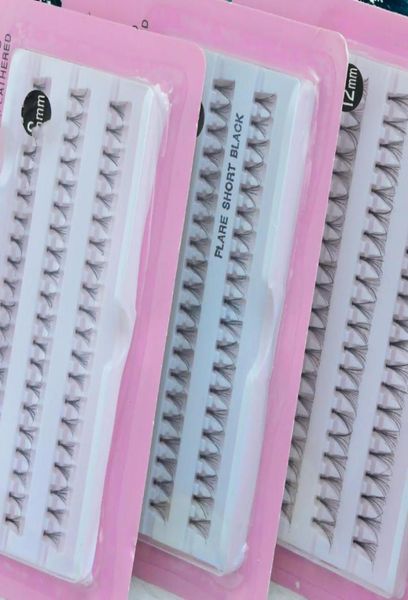 

60pcsset 81012 mm individual lashe black natural fake false eyelash long cluster extension makeup beauty health 810mm12mm8269036