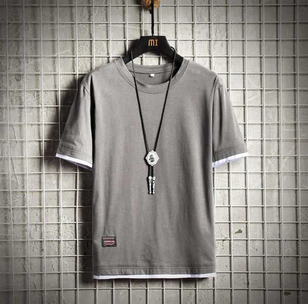 

3 colors m5xl summer striped t shirt men short sleeve mens t shirts fashion slim fit tshirt men 100 cotton funny tshirt5389149, White;black