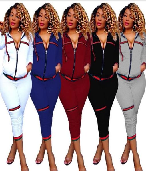 

new women039s tracksuits spring style sweat shirt print tracksuit women long pants pullover womens set women sport suits9818434, Gray