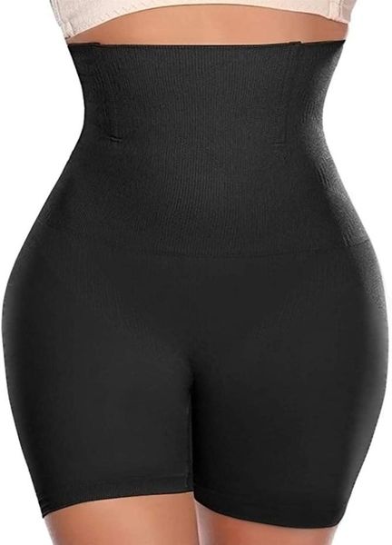 

high waist shapers control panties women seamless shapewear roll shorts spanx stomach boning slimming panty tummy legs tight women6092433, Black;white