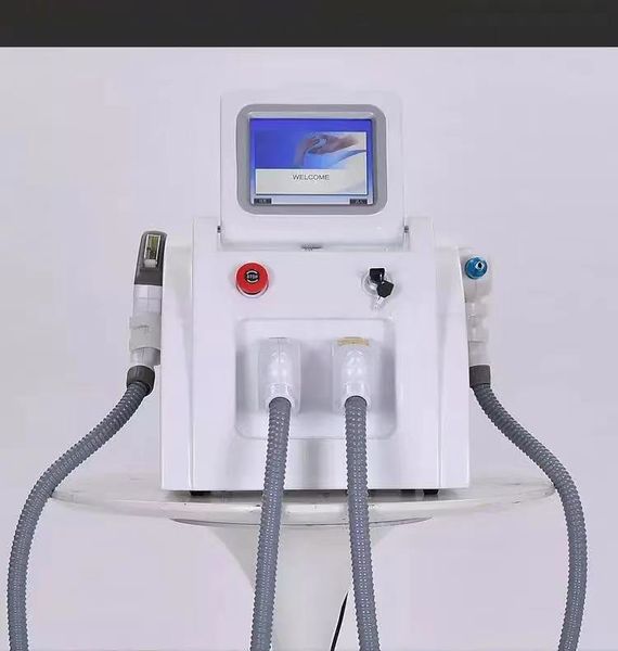 

2023 2 in 1 professional beauty equipment ipl opt hair removal nd yag laser tattoo removal pico second machine
