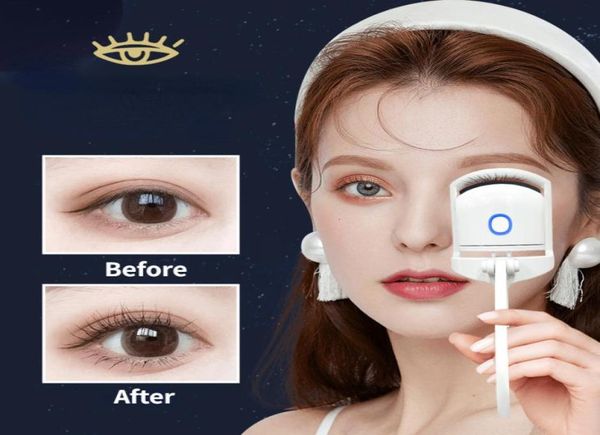 

eyelash curler 2023 electric heated long lasting es curls makeup tools rechargeable eye lash perm temperature control 2302116470561