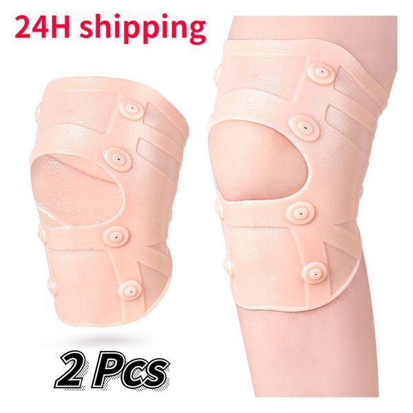 

elbow knee pads magnetic therapy kneepad knee brace support compression sleeves joint pain arthritis pain relief injury recovery protector b, Black;gray