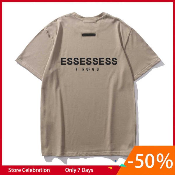 

ess luxuryt-shirt designer tees fashion t shirts mens womens god short sleeve hip hop streetwear casual clothing clothes7, White;black
