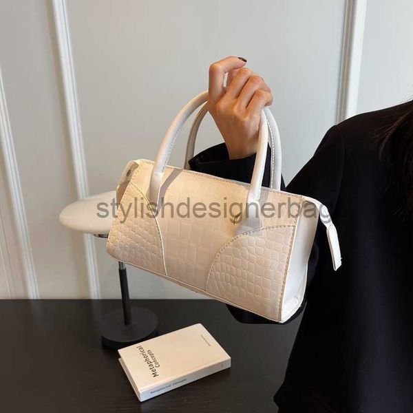 

shoulder bags fashion boston women's bag 2023 new fashion handbag texture stone pattern single shoulder oblique straddle bag single sho