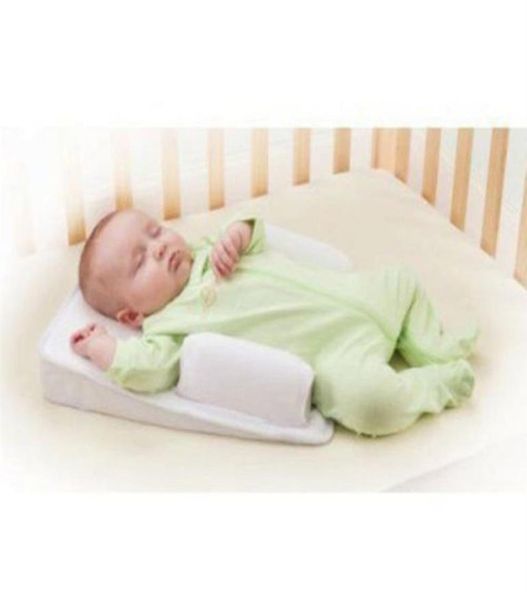 

baby care infant newborn anti roll pillow u ltimate vent sleep fixed positioner prevent flat head sleeping cushion 201208272v6773676
