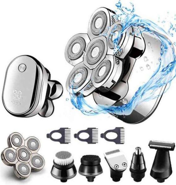 

nxy electric shavers rechargeable 6in1 head shaver full body beard trimmer razor for men balds shaving machine facial grooming 2205005623