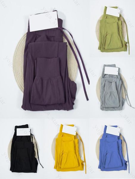 

yoga clothes womens jogger pants sports and leisure trousers drawstring stretch waist capris training jogging pant8723577, Black;white