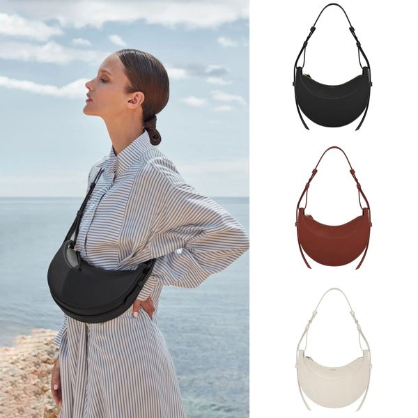 

womens luxury the hand bag numero dix clutch cyme fashion half moon summer designer tote bags genuine leather mens pochette strap crossbody