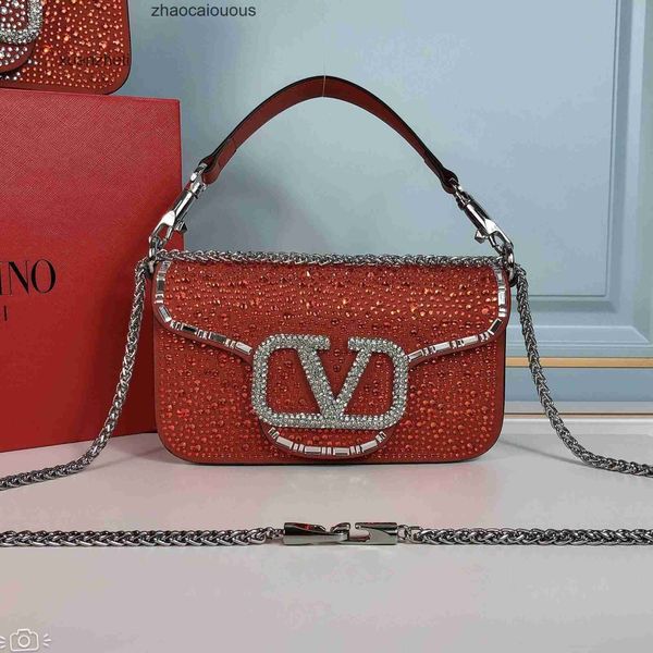 

package valentinoz classic mini crystal decorative bags designer luxury handbag lady's women inlaid rhinestone chain handheld shoulder