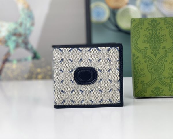 

fashion mens designer wallets luxurys retro canvas purse of man high-quality famous stylist ophidia small card holder bags with classic doub, Red;black