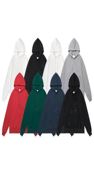 

2021 hoodie autumn and winter fashion trend all match sweater solid color look resistant multi embroidered pocket couple models ja7289260, Black