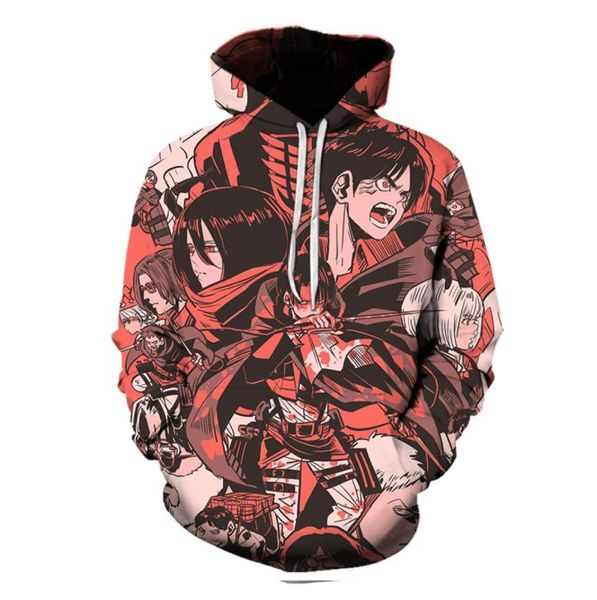 

attack on titan heal men is a 3d printed hoodie visual impact party punk goth round neck american sweatshirt hood8801173, Black