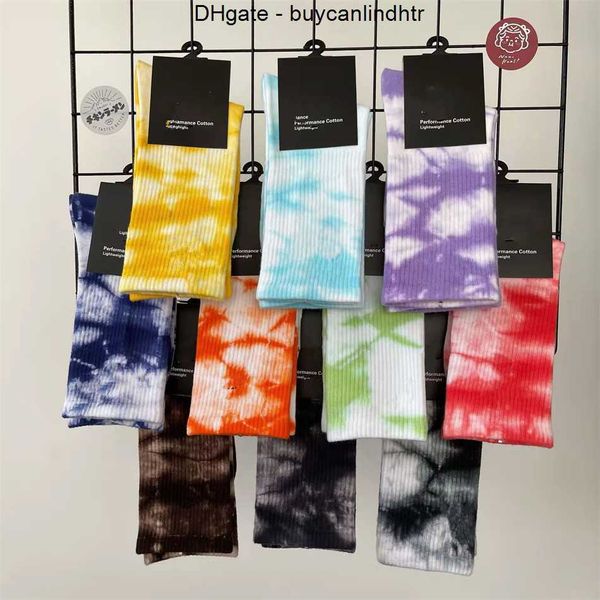 

sport stockings luxury socks double layer color stitching pure cotton for mens womens socks size eu34-46 17 color selection, Black