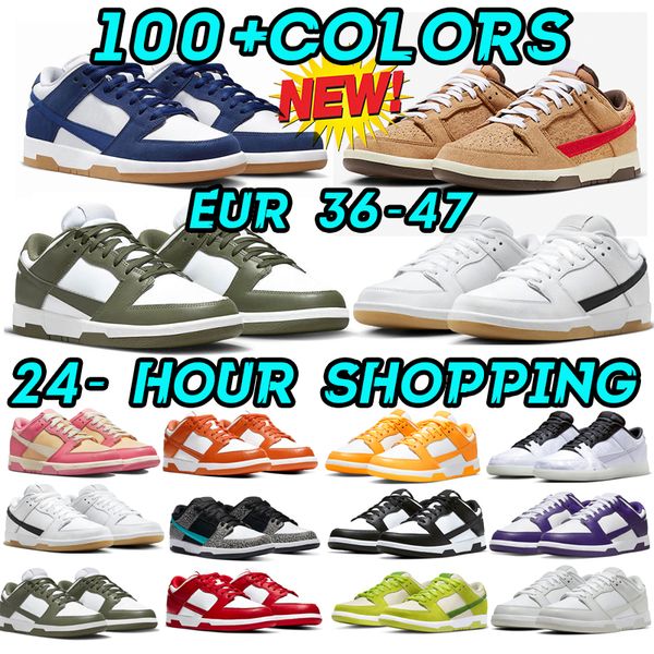 

designer shoes running shoes low 20th anniversary sneaker casual shoes men women panda triple pink reverse black grey fog syracuse unc activ