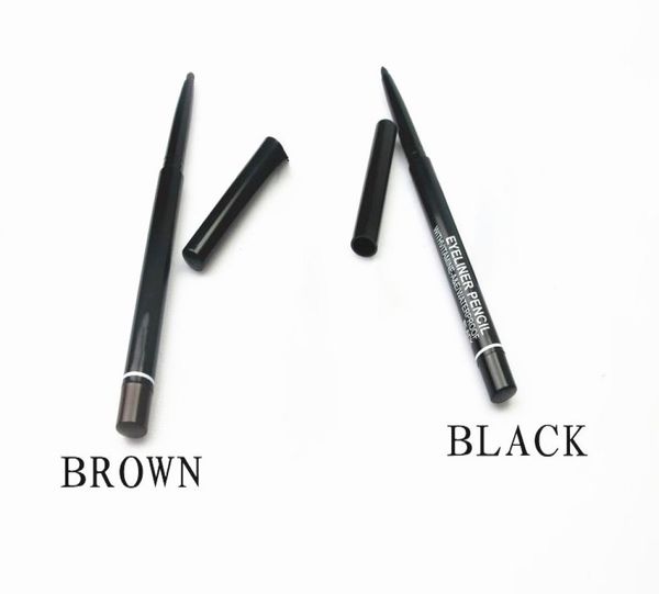

epacket new makeup eyes rotary retractable with vitamine ae waterproof eyeliner pencilblackbrown 6666694036397