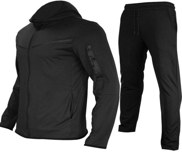 

womens mens sportswear tracksuit sportwear camo pants jogger tracksuits loose one zip drawstring sweatpants men women jogger1374787, Black