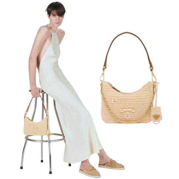 

underarm straw raffias celiny triangle hobo luxury designer bags travel womens totes chain fashion handbags weave pochette mens with shoulde