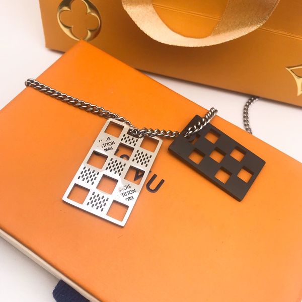 

classics designer necklace women men chains luxury jewelry pendant names statement gold mens necklaces designer jewelry, Silver