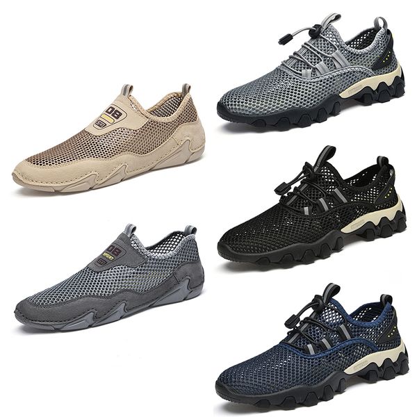

2023 designer style mountain shoes men black grey brow bule beige mens trainers outdoor sports sneakers color 5